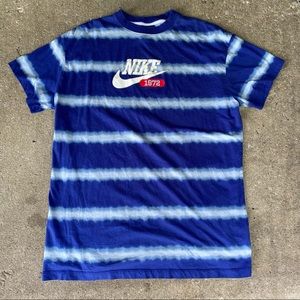 Blue Tie Dye Nike T-Shirt